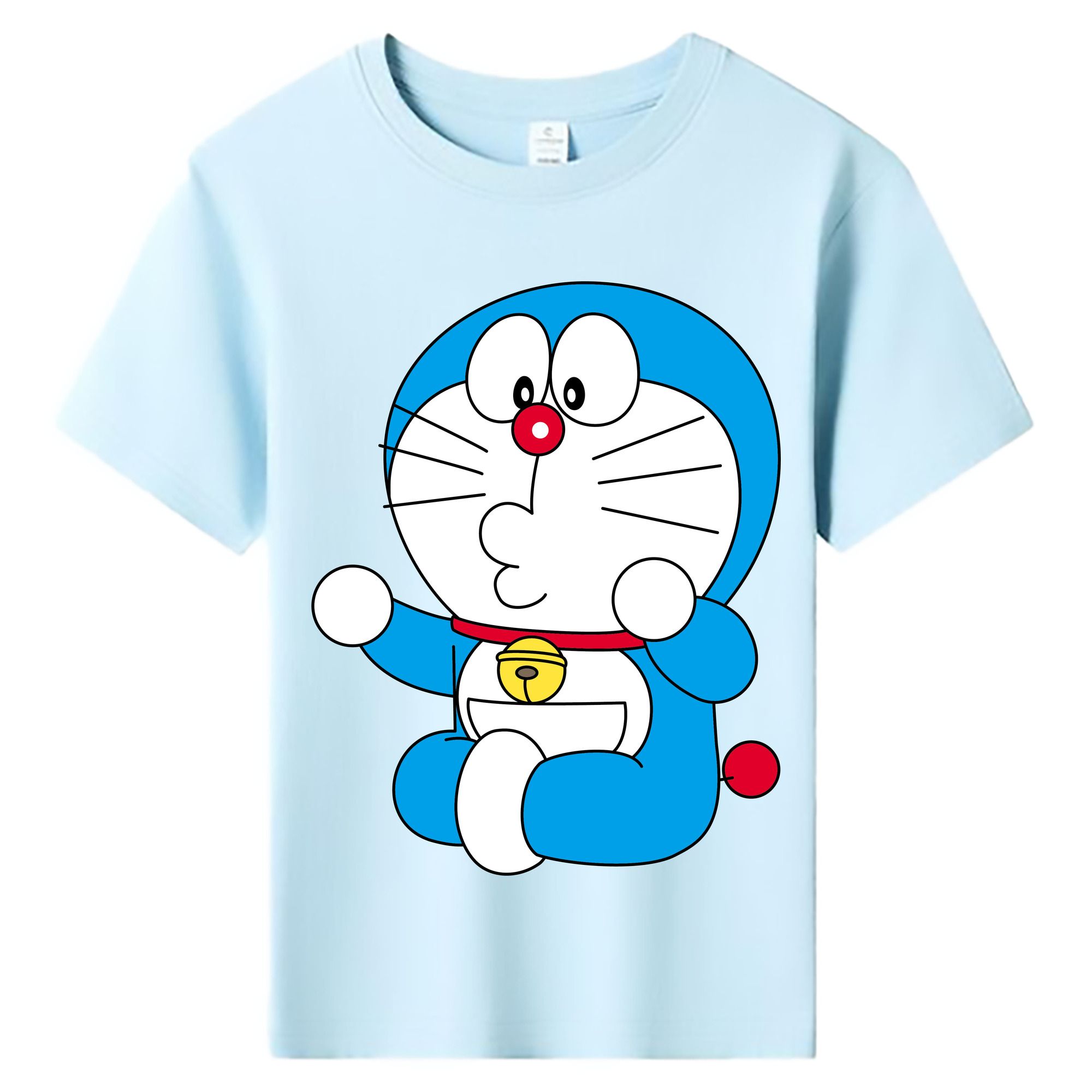 （画像用） ドラえもん Doraemon 綿100％キッズTシャツ（フロントプリント）